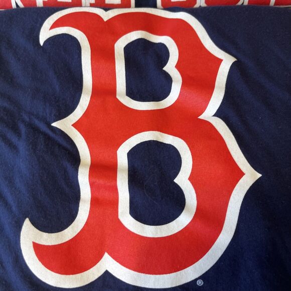 Boston Red Sox Men's T-Shirt Bundle Medium/Large Navy 3 Shortsleeve MLB Baseball - Picture 12 of 16